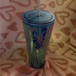 Starbucks Winter Snowflake Tumbler with Straw